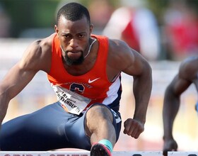 Freddie Crittenden posts third-fastest time in the world in the 110-meter hurdles