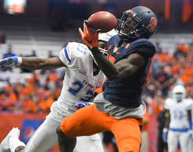 Steve Ishmael steps up as top receiver in Syracuse's blowout win against Central Connecitcut State