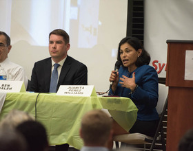 Syracuse University College Democrats endorse Syracuse mayoral candidate Juanita Perez Williams