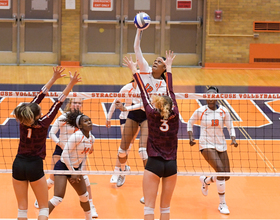 Syracuse dispatches Virginia Tech, 3-0, behind all-around showing from senior Amber Witherspoon