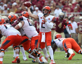 Syracuse can't complete comeback, loses at Florida State, 27-24, despite Eric Dungey playing through injury