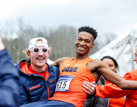 Justyn Knight breaks own mile record as Syracuse caps off strong weekend