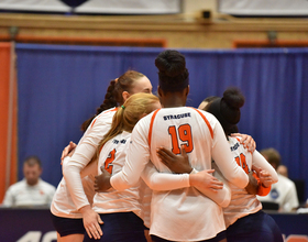 Syracuse loses to West Virginia, 3-0, ends season in quarterfinals of NIVC