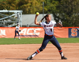 Freshman Miranda Hearn will contribute from both the circle and plate for Syracuse