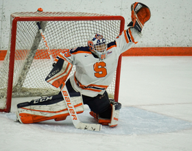 Syracuse locked in as No. 3 seed in conference tournament after 5-0 loss to No. 9 Robert Morris