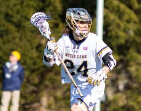 Notre Dame senior Mikey Wynne leading Notre Dame in final season