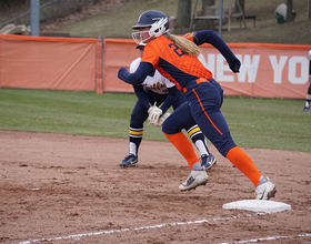 Syracuse saves runs by rotating its outfielders