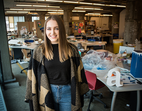 Emily Osman: SU junior uses design skills to empower her community