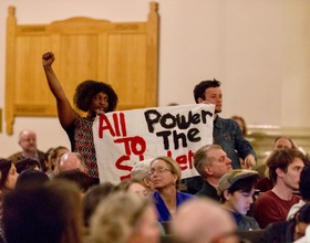 SU leaders, trustees address student demands at Hendricks Chapel forum