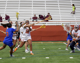 After converting from midfield, Ella Simkins has led Syracuse’s defense