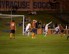 Syracuse falls to Portland in foul-ridden game, 2-1