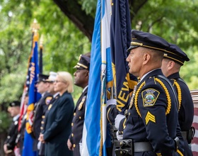 Photos from Syracuse’s 9/11 memorial service