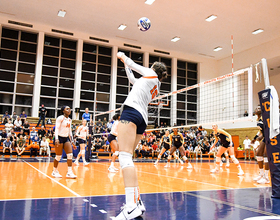 Service improvement guides SU to straight-set win over Georgia Tech