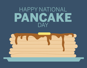 Happy National Pancake Day