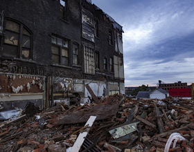 Their buildings burned down in August. Here’s how community members responded.