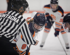 Syracuse sweeps weekend series behind Bellefontaine’s 2 goals