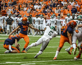 Andre Szmyt sets Syracuse single-season field goals record