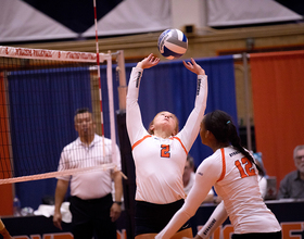 Dana Valelly, Jalissa Trotter contribute in setter tandem against Boston College