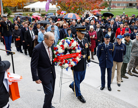 SU honors veterans at Hendricks Chapel ceremony