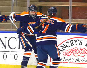 Lindsay Eastwood hat trick helps Syracuse beat Mercyhurst in CHA semifinal