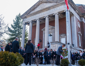 SU holds Service of Commemoration to honor community members who have died