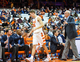 After 1st year with his dad, Buddy Boeheim got no special treatment