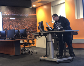 Sport analytics student takes baseball passion to the major leagues