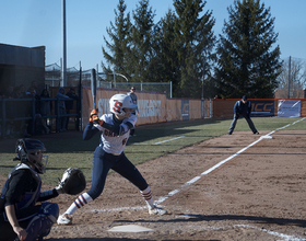 Entering her senior year, Alicia Hansen improved her base-running