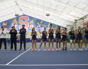 Syracuse overcomes lineup changes and lost doubles point to beat Georgia Tech