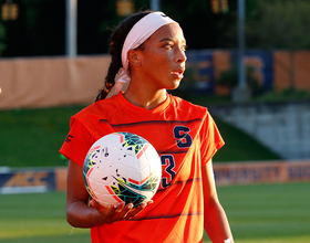 Defender Clarke Brown’s development into one of SU’s top players hinges on her offensive abilities