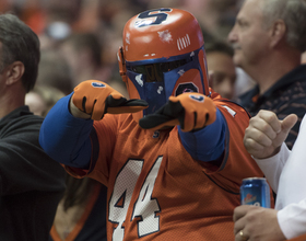 Various Syracuse organizations officially rename student section the 'Ozone'