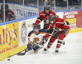 Syracuse falls to St. Lawrence in overtime, 4-3