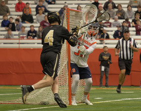 Drake Porter’s career-high 18 saves anchor Syracuse win over No. 9 Army