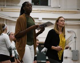 SU alumna Christina Oyawale rises to top assistant coach at Clarkson