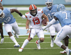 SU’s offense sputters in 31-6 loss to UNC after offseason of instability