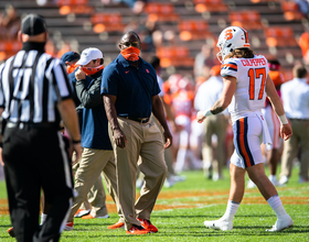 Dino Babers defends decision to punt on key play in loss to No. 1 Clemson