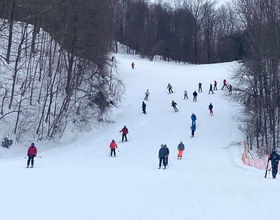 Hitting the slopes has become COVID-safe escape for college students