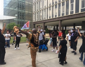 Syracuse community members march to honor George Floyd 1 year after his murder