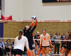 Elena Karakasi’s 4 kills, 12 assists lift SU over Albany