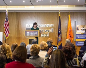 Gov. Kathy Hochul may inspire women at SU