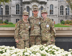 For these 3 ROTC cadets, Remembrance Scholarship heightens their sense of purpose