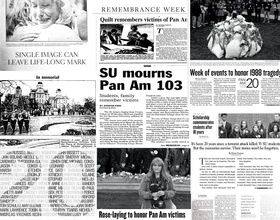 Remembrance Scholars explore archives to connect with Pan Am Flight 103 victims