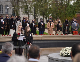 Nearly 200 people honor Pan Am Flight 103 victims at annual Rose-Laying Ceremony