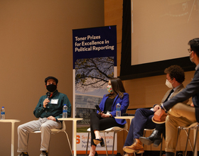 Toner Award-winning journalists discuss their work, trends in politics