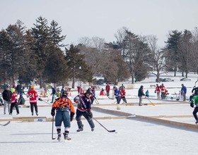 Video: Syracuse Pond Hockey Classic returns