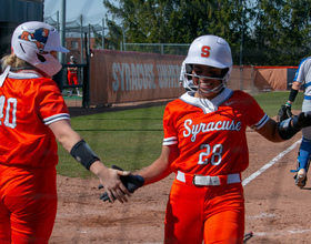 Strong pitching, timely hitting earn Syracuse doubleheader sweep