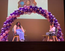 Comedian Nicole Byer gives a confident, uplifting Q&A at Goldstein Auditorium