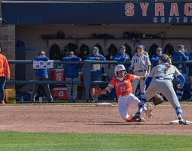 Angel Jasso looks to be aggressive as Syracuse's top base-stealer