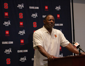 Dino Babers talks Louisville, week 1 depth chart ahead of season opener