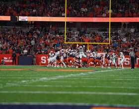 Andre Szmyt a perfect 5-of-5 in Syracuse’s 22-20 win over Virginia